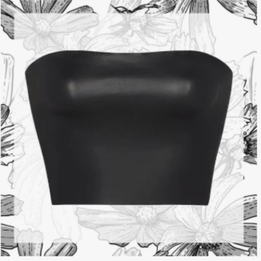 Skims FAUX LEATHER BANDEAU